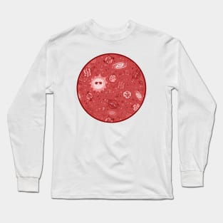 Through the Telescope (Red) Long Sleeve T-Shirt